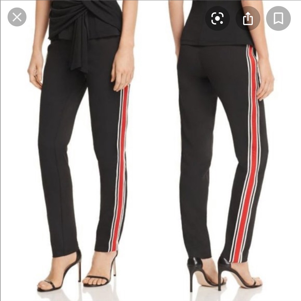 C/MEO Collective Black Be Moved Striped Pant
